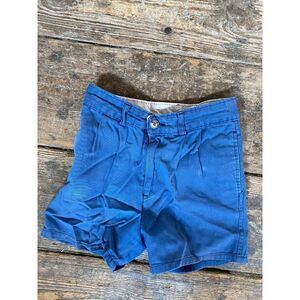 Vintage Boys Shorts Salty Dog Rugger Blue Cotton 5/6